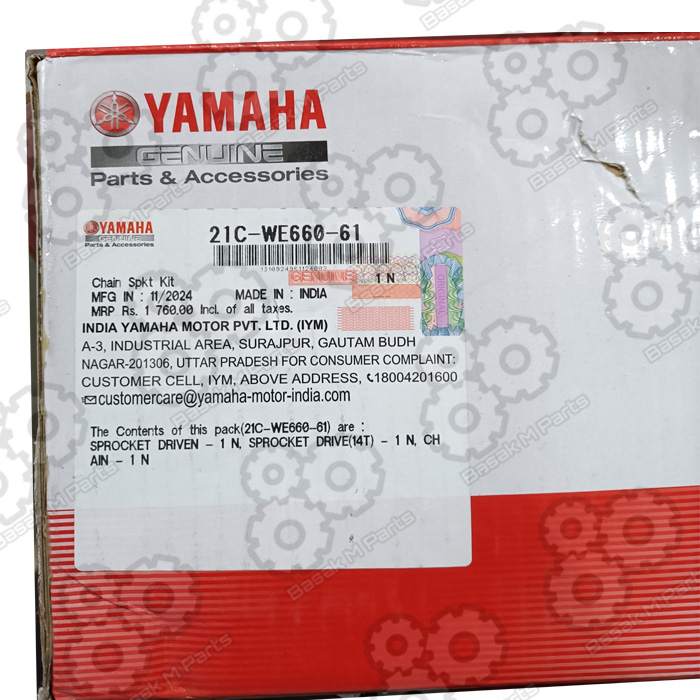 CHAIN KIT YAMAHA FZ V-1 